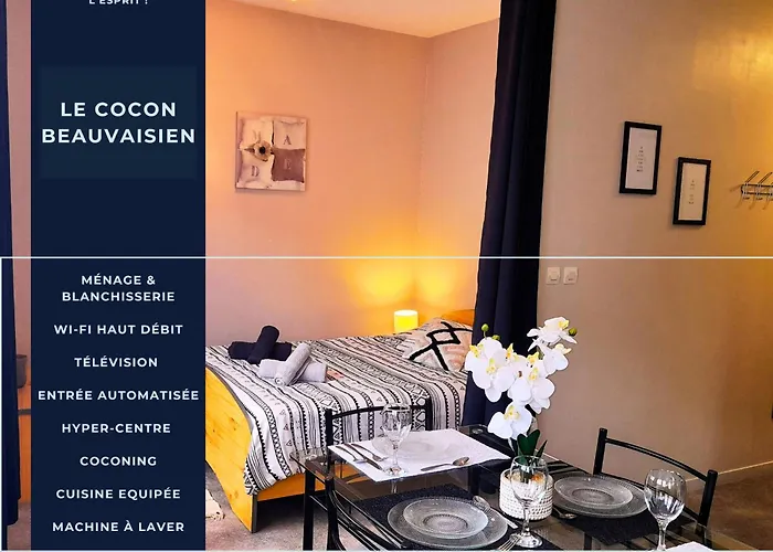 Le Cocon Beauvaisien - Centre Ville Proche Gare